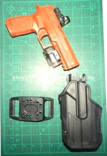 BLACKHAWK! 410261BKR Polymer Belt Holster SIG P250 P320 w/ TLR-7 TLR-8 + Optic