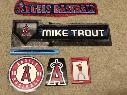 Los Angeles Angels/Mike Trout MLB Fathead Peel & Stick Wall Decal Vinyl Graphics - Picture 3 of 3