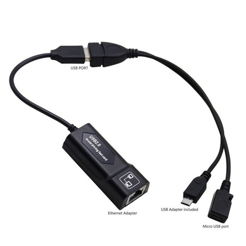 Buffering Reducing LAN Ethernet Adapter For AZ Fire Stick TV 3 or 2nd GEN - Picture 2 of 7