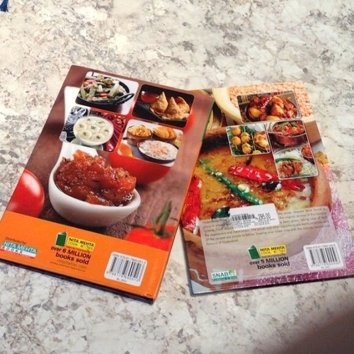 Two Hardcover Illustrated Books on Preparing Indian Food by Nita Mehta - Picture 2 of 11