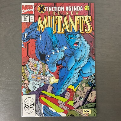 The New Mutants #96 | Marvel Comics 1990 Cable Beast X-Tinction Agenda 5 Comic
