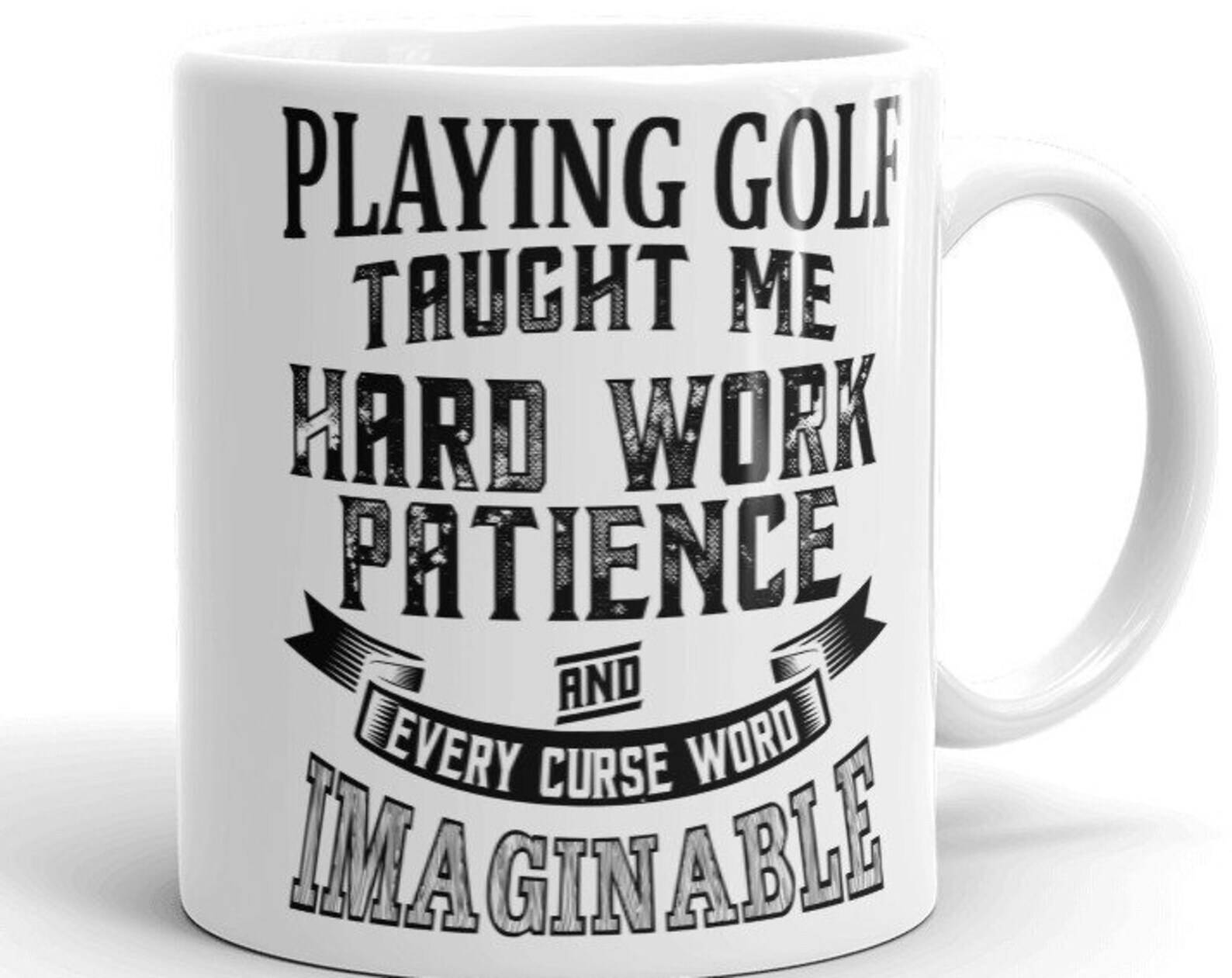 Funny Golf Coffee Mug - Perfect Gift for Golf Lovers Who Need a Laugh
