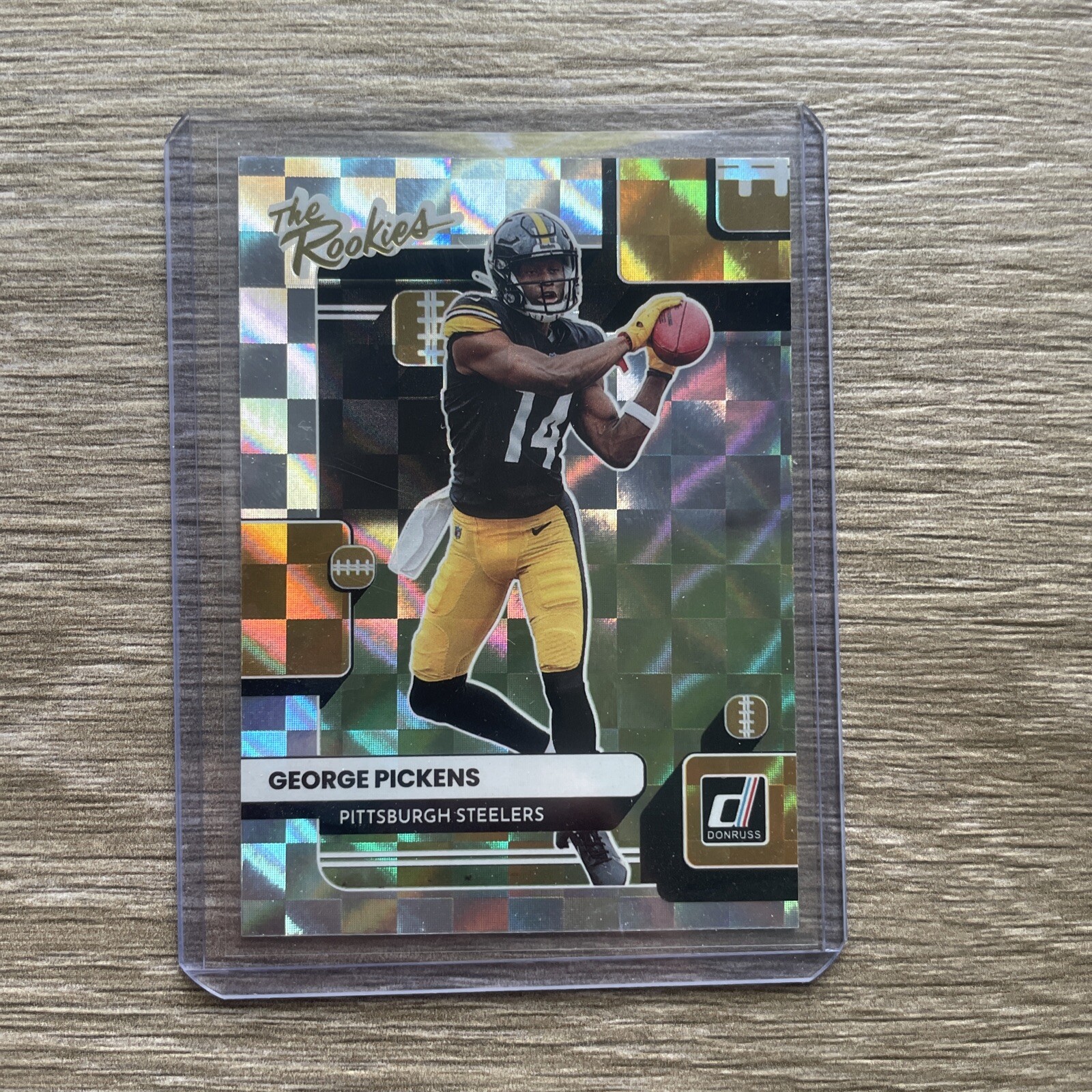 2022 Panini Donruss - The Rookies #TR-23 George Pickens (RC) Steelers