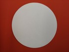 100 - 1/8" x 3.5" Round Blank White Mouse Pad coaster