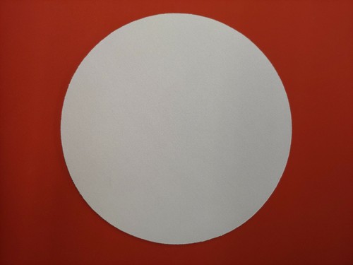 300 - 1/8" x 4" Round Blank White Mouse Pad coaster - 第 1/1 張圖片