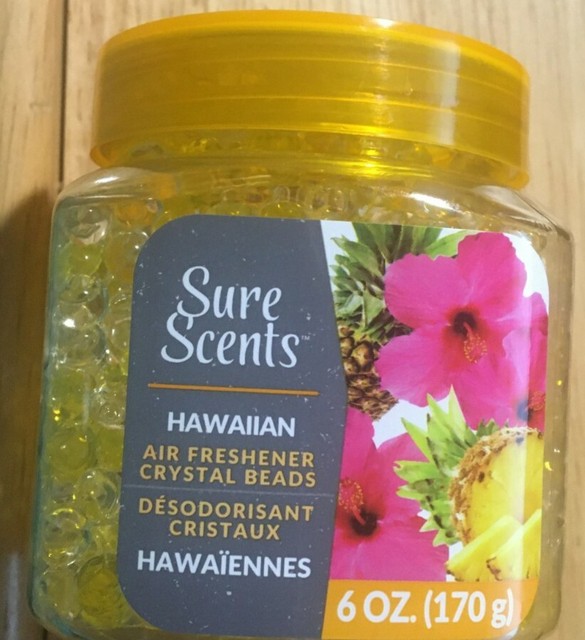 SURE Scents Hawaiian Air Freshener Crystal Beads 8 Oz. BRAND for sale