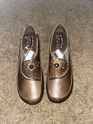 L'Artiste Burbank Spring Step Brown Clogs Shoes Women's Size EU 39 / US 8.5
