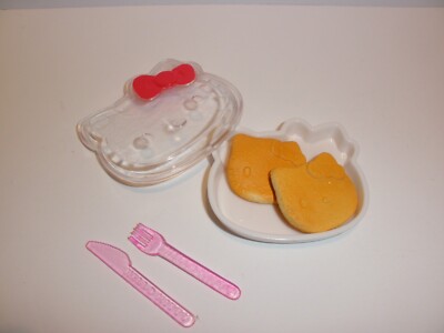Re-Ment Hello Kitty Hamburger Shop Set #4 Barbie Doll House Accessory