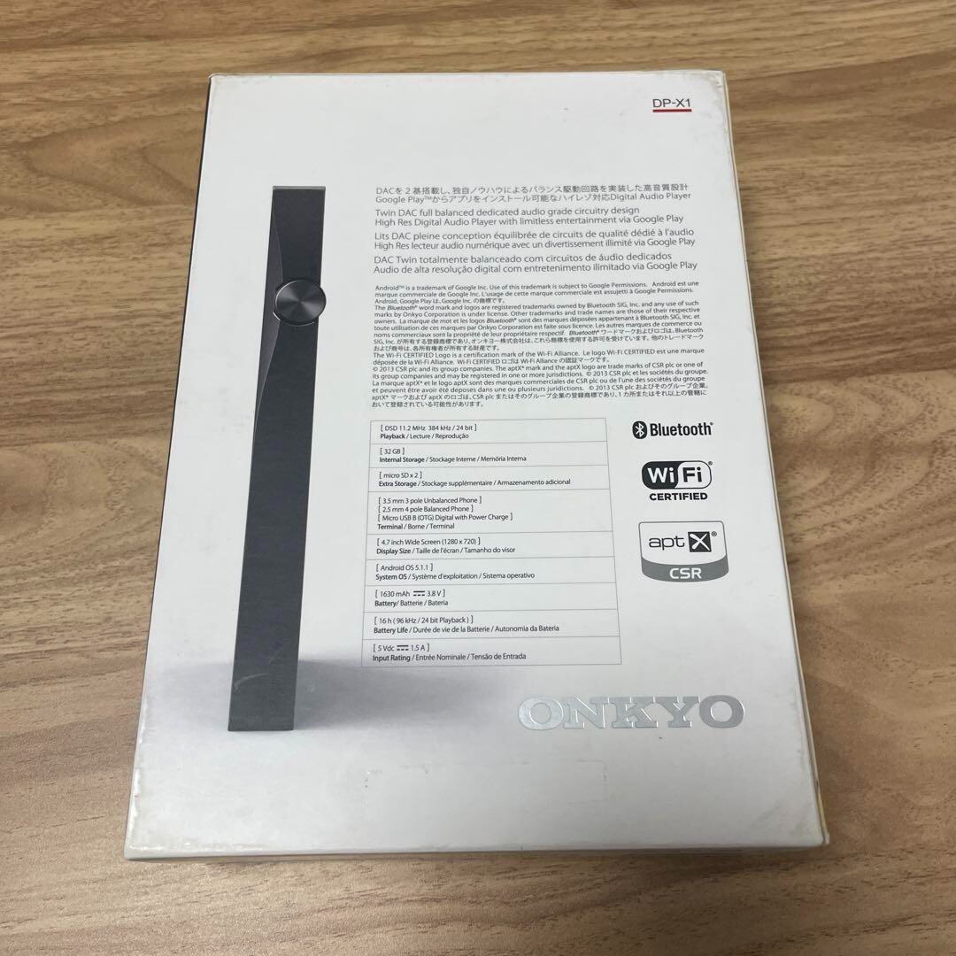 Onkyo DP-X1A Hi-Res 64GB Audio Player - Single Owner with
