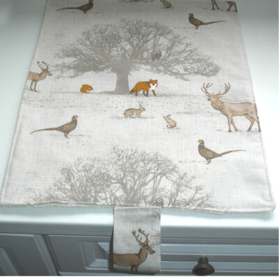 Everhot 60 Cover Pad Fox Range Oven Topper Kitchen Mat Woodland