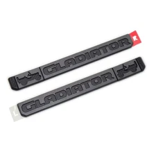 2021 Jeep Gladiator 80th Anniversary Driver / Pass Fender Nameplates OEM