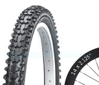 ASC Fahrradreifen MTB 14 X 2.125 Zoll Tubular Schwarz Hochwertig
