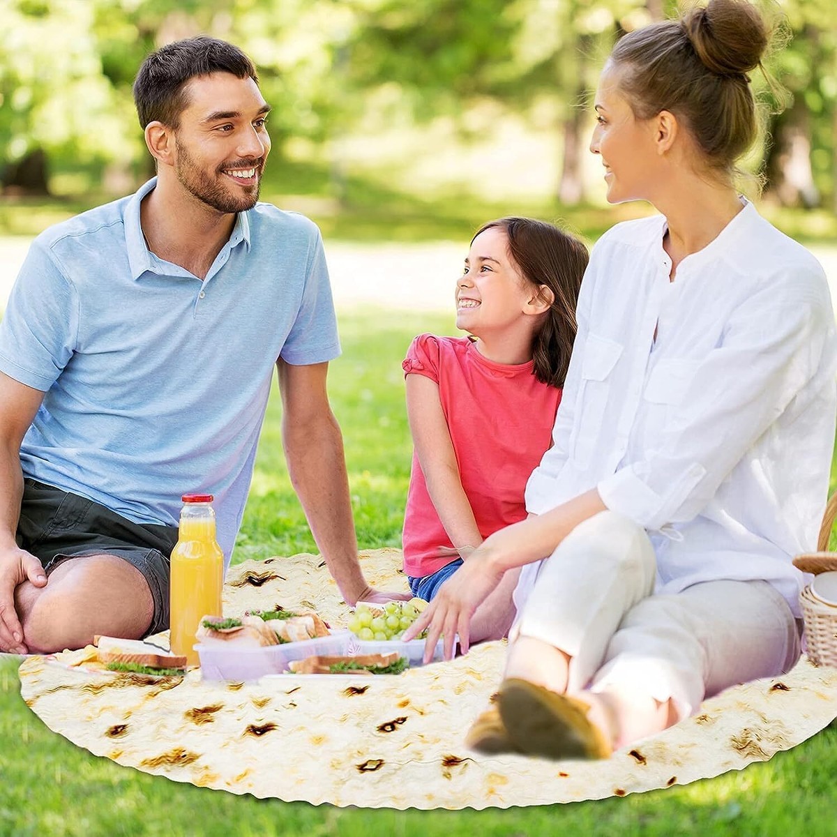 Pizza Print Baby Blanket - 36 Inch Flannel Swaddle Blanket For Newborns