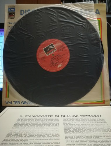DISCOTECA CLASSICA CLAUDE DEBUSSY OPERA PER PIANOFORTE volume IV W.GIESEKING - Picture 4 of 10