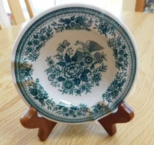 Villeroy & Boch FASAN Green Ash Tray/Box GERMANY 4.25" Diameter