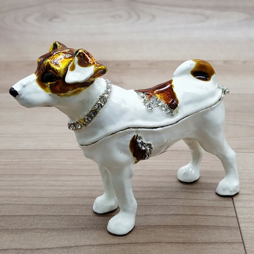 Dog Trinket box small souvenir animal gift Decorated with Crystal | eBay Dog Trinket box small souvenir animal gift Decorated with Crystal | eBay