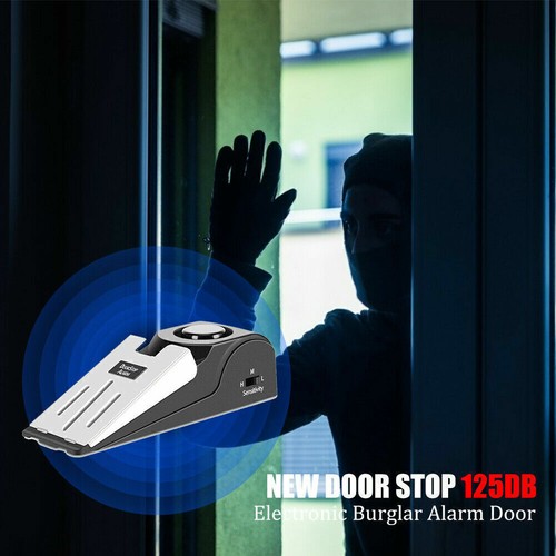 2X Tür Stopper mit Alarm 120 db Türstopper Türalarm Einbruchschutz DE - Bild 6 von 12