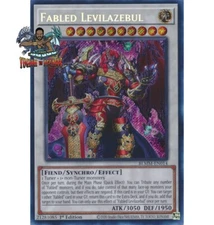Yugioh! 1x Fabled Levilazebul BLMM-EN014 Secret Rare 1st Ed NM