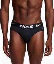 NEW Nike Men’s Dri-Fit Everyday Essential Micro Stretch Briefs KE1037- Black - M
