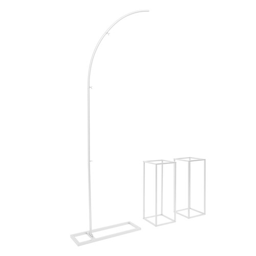 2m/6.56ft Arched Stand Height,Wedding Centerpieces,Metal Wedding Flower Stand - Picture 6 of 16