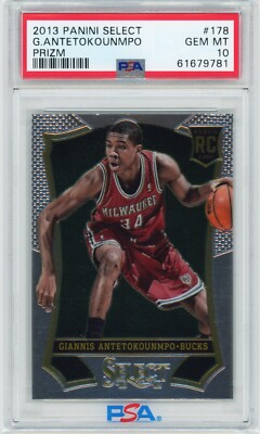 その他 GIANNIS antokounmpo 2013 SELECT RC PSA10 GIANNIS ANTETOKOUNMPO 2013 Panini Select Rookie RC PSA 10