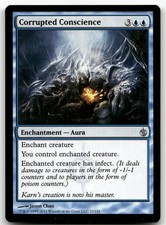 Corrupted Conscience #22 (NM) Mirrodin Besieged MBS Magic MTG