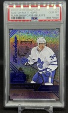 2016-17 Fleer Showcase #21 Flair Blue Ice /199 AUSTON MATTHEWS Rookie RC PSA 10