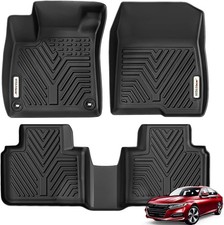 Floor Mats Fit for Honda Accord 2018-2022, TPE All Weather Custom Floor Liners