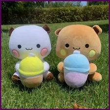 Cute Bubu Dudu Plush Toy Milk Bubble Tea Plushie Yier Panda Bear Doll Lovely.