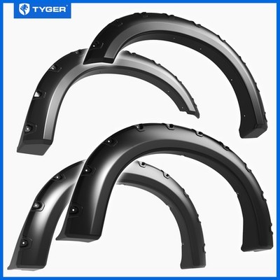 TYGER Bolt-Riveted Style Fender Flare fit 2008-2010 Ford F-250 F-350