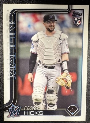2025 Topps Update Liam Hicks (RC) #US52 Marlins