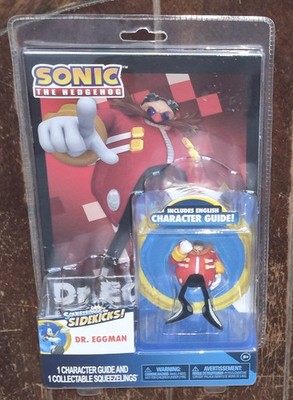 Sonic The Hedgehog Squeezelings Sidekicks DR. EGGMAN & English Character Guide