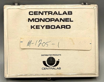 Centralab M-1205-1 12-Key Monopanel Keyboard Keypad   NOS Vintage Industrial