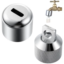 Hose Bib Lock Outdoor Faucet Lock for 3/4 Inch Faucet or Hose Spigot