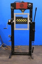 30 Ton 6.3 Strk Chicago Pneumatic Cp86300 H-frame Hydraulic Press