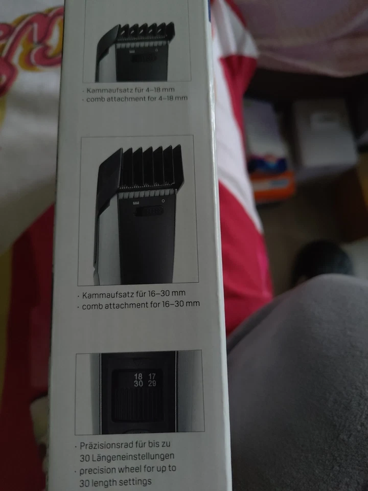  ideenwelt Akku-Haar- und Bartschneideset 700 mAh-Li-Ion Akku NEU - Bild 3 von 4