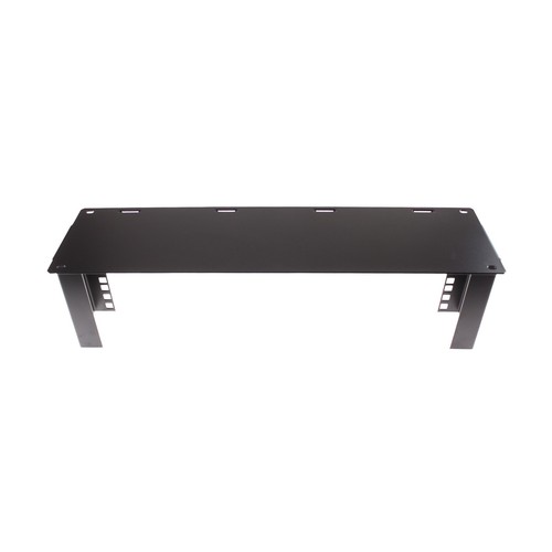 BLACK BOX RMT048 3U FLUSHMOUNT MOUNT WALL BRACKET W/ M6 RAILS, BLACK - Afbeelding 2 van 4
