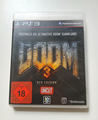 PlayStation 3 Spiel '' DOOM 3 BFG Edition '' - PAL - Deutsch - Inkl. Handbuch -TOP