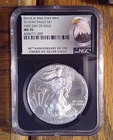2016-(W) BU American Silver Eagle NGC MS70 First Day West Point (009)