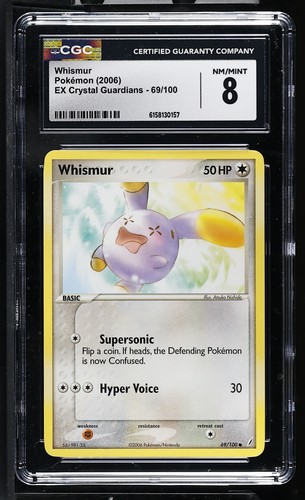 Whismur graded CGC 8 for sale on eBay