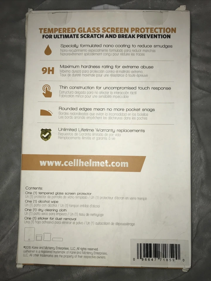 CELLHELMET SCREEN GLASS PROTECTOR, For iPad Air 10.6 IPAD PRO 10.5 - Image 2 of 3