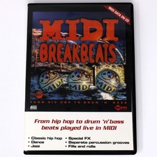 Keyfax Midi Breakbeats Hip Hop To Drum 'n' Bass Sample/Sound Library/Sampling CD