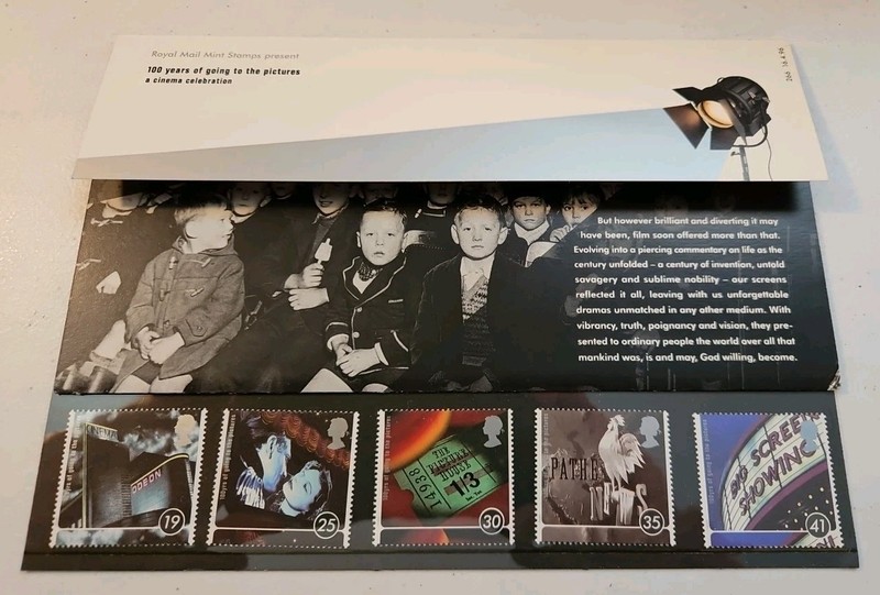 Royal Mail Collectors Club(MNH)100 YEARS GOING TO CINEMA