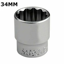 BUSSOLA POLIGONALE DA 34 MM ATTACCO DA 3/4 CROMO VANADIUM