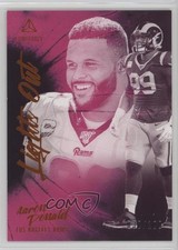 2020 Panini Luminance Lights Out Orange 30/100 Aaron Donald #LO8 13c1