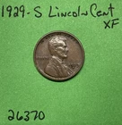 1929-S Lincoln Wheat Cent / Penny 1c XF Extra Fine