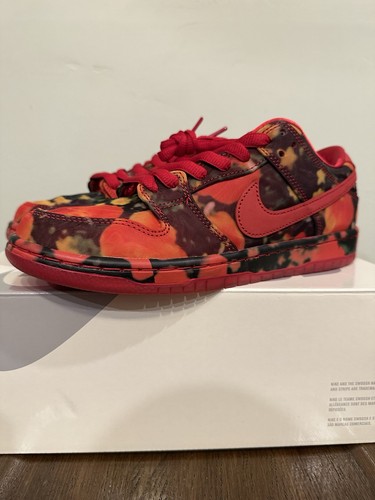 The Wizard of Oz × Nike SB Dunk Low Pro Poppy Field FZ1291-600 para hombre talla 7,5 - Imagen 9 de 16