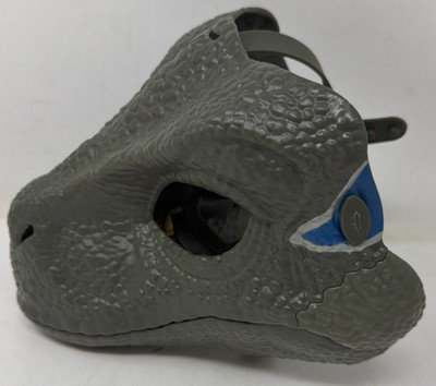 Jurassic World Dominion Velociraptor Blue Mask Good Condition!