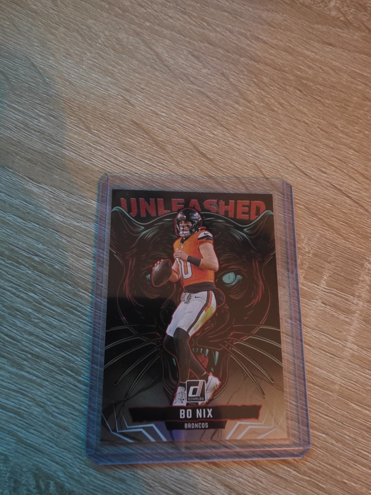 Bo Nix 2025 Panini Donruss Unleashed No. 3