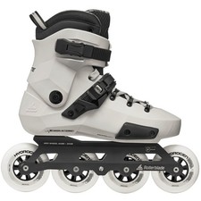 Pattini in linea Rollerblade Twister 90R Urban Inliner tempo libero pattinaggio crema/nero